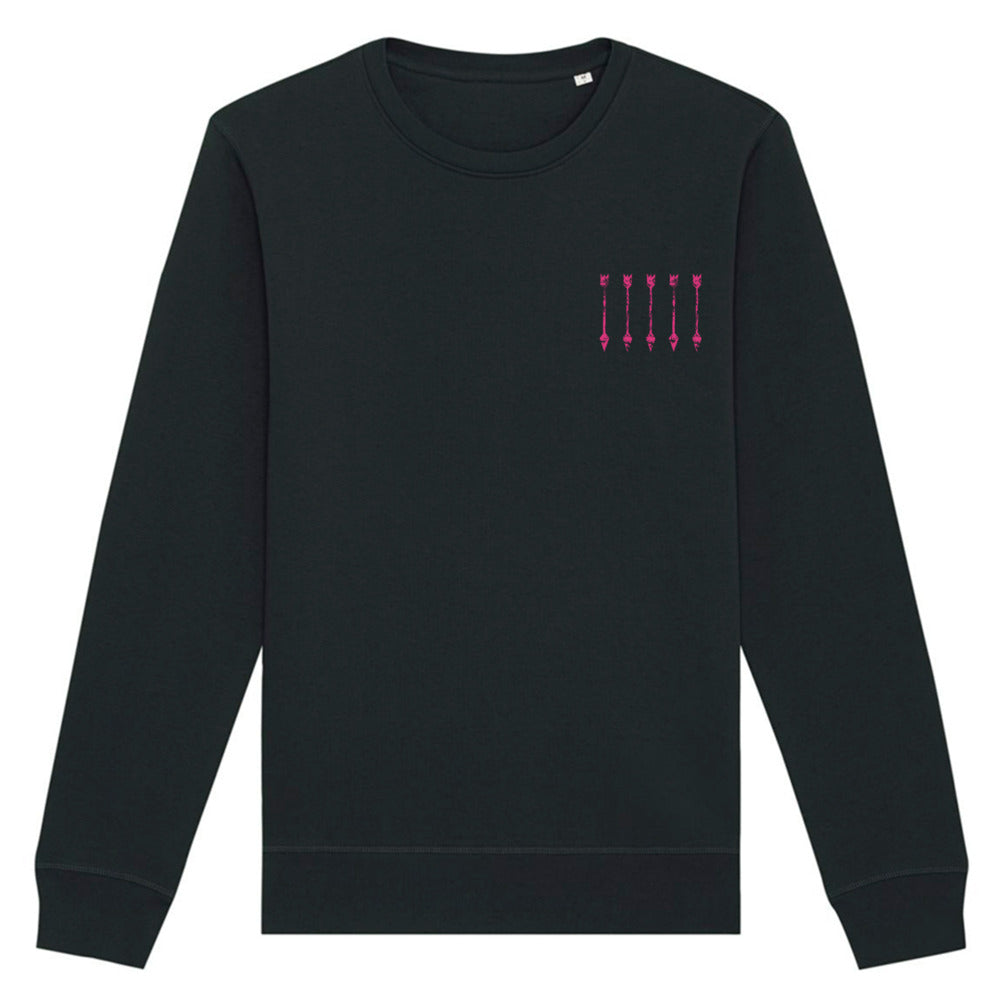 Pink Arrows Stanley/Stella Roller Unisex Crewneck Sweatshirt