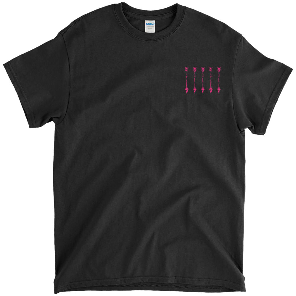 Pink Arrows Gildan Heavy Unisex T-Shirt